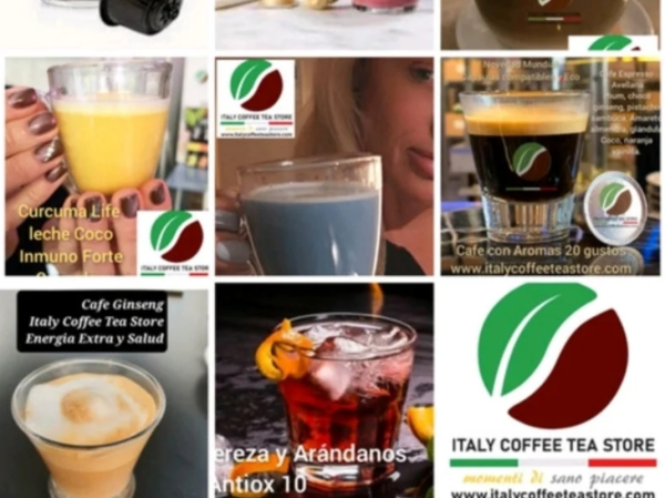 ItalyCoffeeTeaStore.com, PiadinaLeggera.com,TempoDItalia.com, varias multinacionales de Italia en un modelo de negocio, hazte Master franquiciado de zona